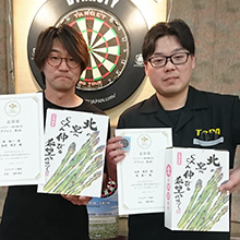 本間　靖崇(苫小牧)
絹　慎一(札幌)